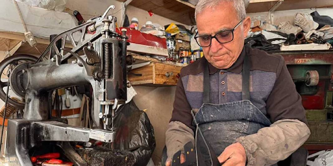 11 yaşında çıraklıkla başladı: 6 metrekarede 44 yıldır ayakkabı tamir ediyor 1